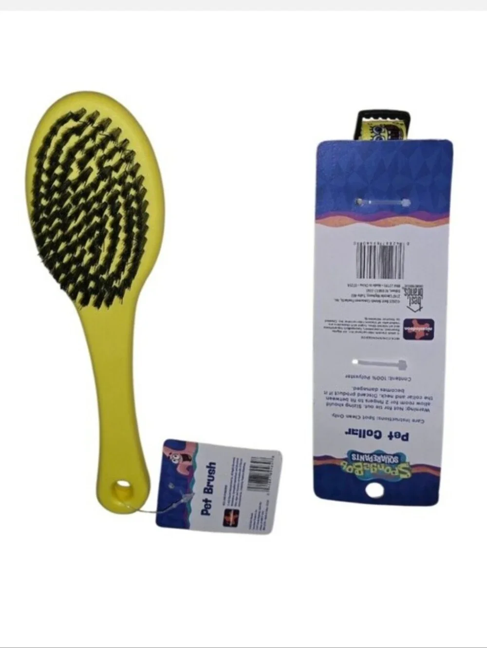 Spongebob Yellow Pet Brush - Pets Bath & Hair Care